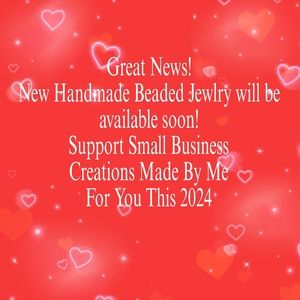 Handmade Beaded Earrings ♡♡♡♡♡